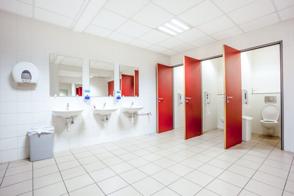Sanitärreinigung, Bad putzen, Toilette putzen, WC, Waschbecken